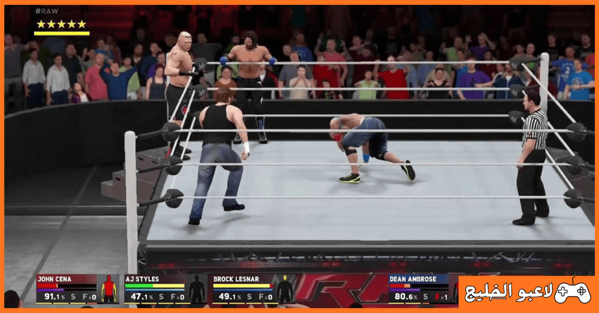 تحميل WWE 2k17 للكمبيوتر 